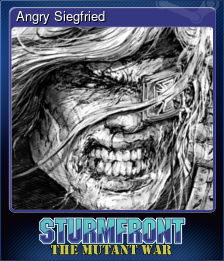Series 1 - Card 6 of 8 - Angry Siegfried