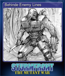 Series 1 - Card 7 of 8 - Behinde Enemy Lines
