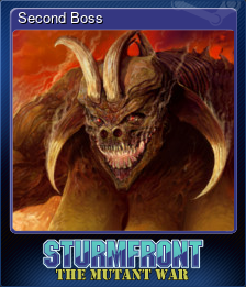 Series 1 - Card 8 of 8 - Second Boss
