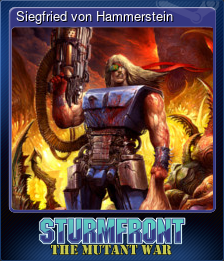 Series 1 - Card 1 of 8 - Siegfried von Hammerstein