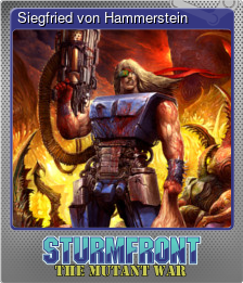 Series 1 - Card 1 of 8 - Siegfried von Hammerstein