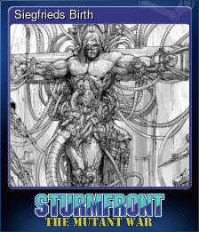 Series 1 - Card 3 of 8 - Siegfrieds Birth