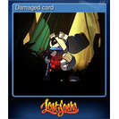 Damaged card