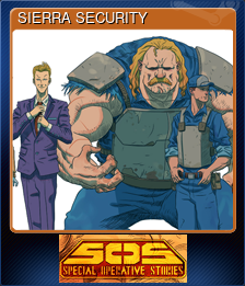 Series 1 - Card 7 of 8 - SIERRA SECURITY