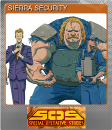 Series 1 - Card 7 of 8 - SIERRA SECURITY