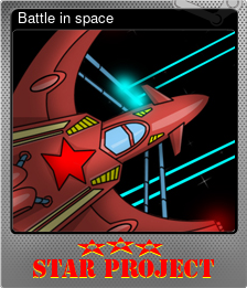 Series 1 - Card 5 of 6 - Battle in space