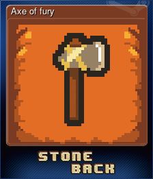 Series 1 - Card 5 of 5 - Axe of fury