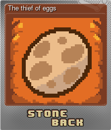 Series 1 - Card 2 of 5 - The thief of eggs