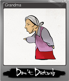 Series 1 - Card 4 of 9 - Grandma