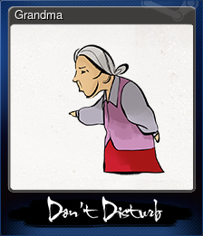 Series 1 - Card 4 of 9 - Grandma