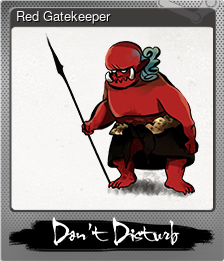 Series 1 - Card 1 of 9 - Red Gatekeeper