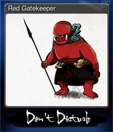 Series 1 - Card 1 of 9 - Red Gatekeeper