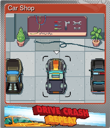 Series 1 - Card 4 of 5 - Car Shop