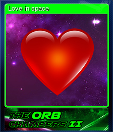 Series 1 - Card 1 of 6 - Love in space