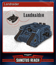 Series 1 - Card 5 of 8 - Landraider