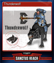 Series 1 - Card 8 of 8 - Thunderwolf