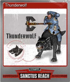 Series 1 - Card 8 of 8 - Thunderwolf