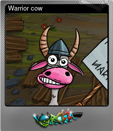 Series 1 - Card 7 of 7 - Warrior cow