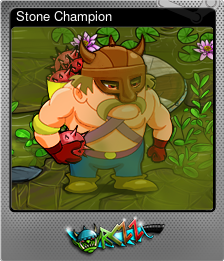 Series 1 - Card 3 of 7 - Stone Champion