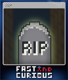 Series 1 - Card 1 of 5 - RIP