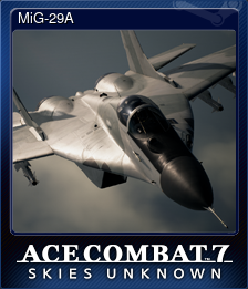 Series 1 - Card 10 of 12 - MiG-29A