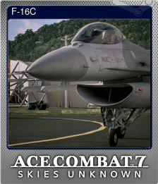 Series 1 - Card 7 of 12 - F-16C