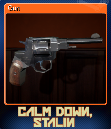 Series 1 - Card 5 of 7 - Gun