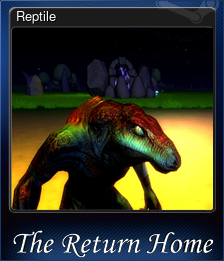 Series 1 - Card 5 of 5 - Reptile