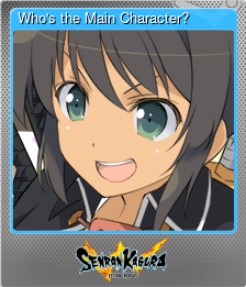 Series 1 - Card 2 of 6 - Who's the Main Character?