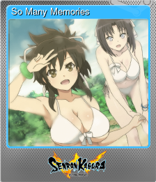 Series 1 - Card 1 of 6 - So Many Memories