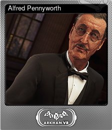 Series 1 - Card 6 of 6 - Alfred Pennyworth