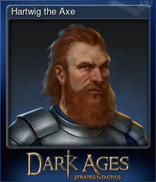 Series 1 - Card 3 of 7 - Hartwig the Axe