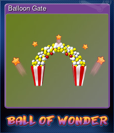 Series 1 - Card 3 of 6 - Balloon Gate