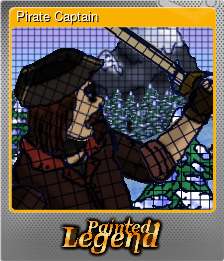 Series 1 - Card 7 of 8 - Pirate Captain