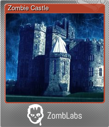 Series 1 - Card 2 of 6 - Zombie Castle