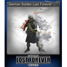 German Soldier Lost Forever