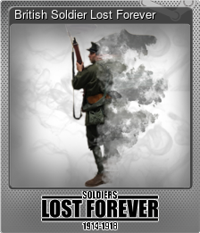 Series 1 - Card 3 of 5 - British Soldier Lost Forever