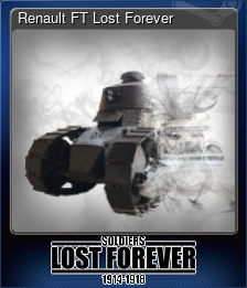 Series 1 - Card 1 of 5 - Renault FT Lost Forever