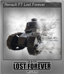 Series 1 - Card 1 of 5 - Renault FT Lost Forever