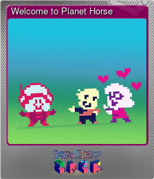 Series 1 - Card 1 of 7 - Welcome to Planet Horse