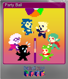 Series 1 - Card 3 of 7 - Party Ball