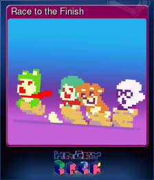 Series 1 - Card 7 of 7 - Race to the Finish