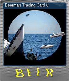 Series 1 - Card 6 of 8 - Beerman Trading Card 6