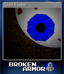 Series 1 - Card 3 of 5 - Giant Eyeball