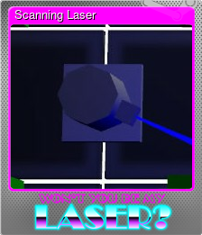 Series 1 - Card 2 of 5 - Scanning Laser