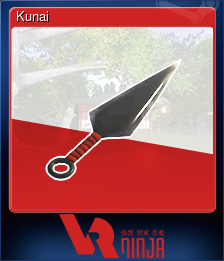 Series 1 - Card 3 of 5 - Kunai