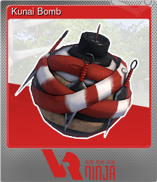 Series 1 - Card 2 of 5 - Kunai Bomb