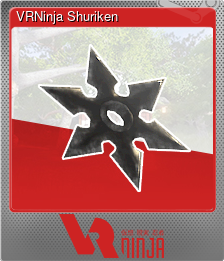 Series 1 - Card 1 of 5 - VRNinja Shuriken