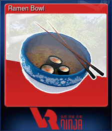 Series 1 - Card 4 of 5 - Ramen Bowl