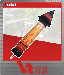 Series 1 - Card 5 of 5 - Rocket